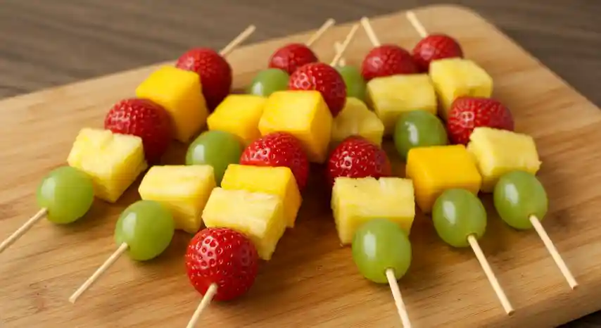 Brochette de fruits